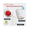 Combo Còi báo trộm Wifi kết nối cảm biến 