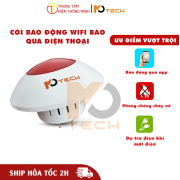 Combo Còi Báo Động Wifi + Báo khói không dây MoTech
