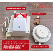 Báo khói không dây kết hợp còi báo động