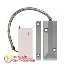 Cảm biến cửa từ kết hợp trung tâm lắp cửa sắt không dây KW-MS03